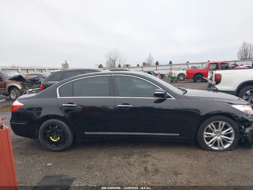 2009 Hyundai Genesis 4.6 VIN: KMHGC46F99U032357 Lot: 43894306