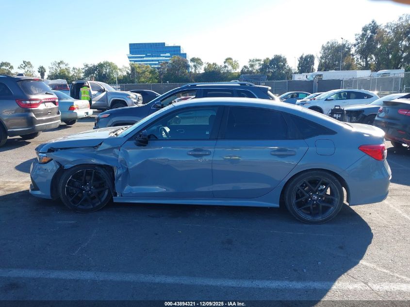 2022 Honda Civic Sport VIN: 2HGFE2F57NH564422 Lot: 43894321