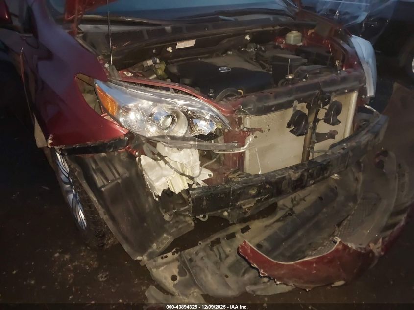 2015 Toyota Sienna Xle 8 Passenger VIN: 5TDYK3DC9FS636683 Lot: 43894325