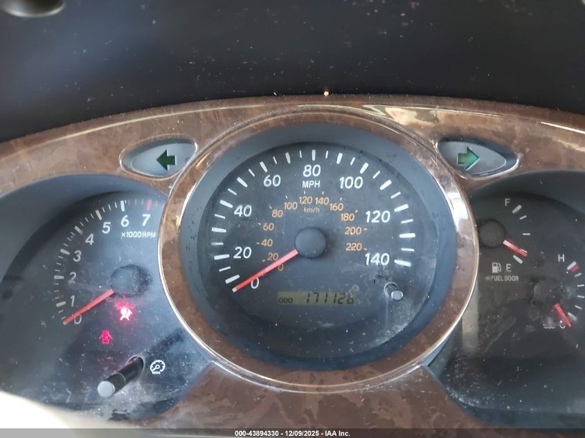 2003 Toyota Highlander Limited V6 VIN: JTEGF21A130108322 Lot: 43894330