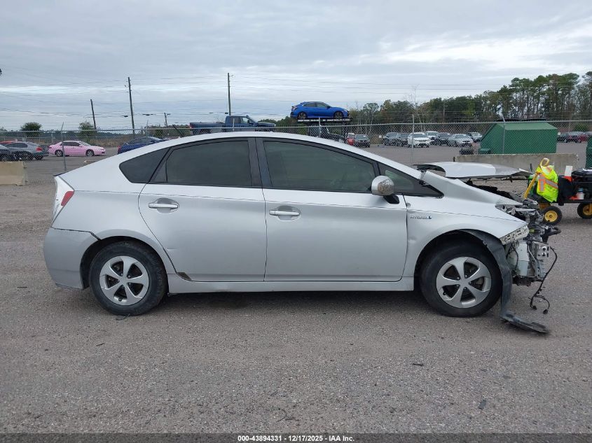 2014 Toyota Prius Two VIN: JTDKN3DU5E0367105 Lot: 43894331