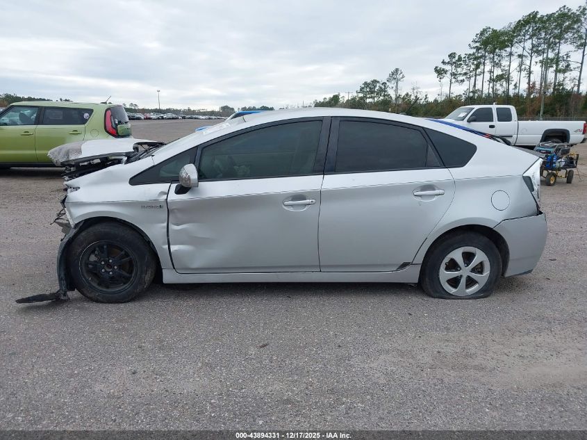 2014 Toyota Prius Two VIN: JTDKN3DU5E0367105 Lot: 43894331