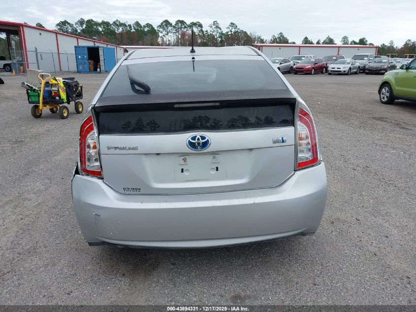 2014 Toyota Prius Two VIN: JTDKN3DU5E0367105 Lot: 43894331