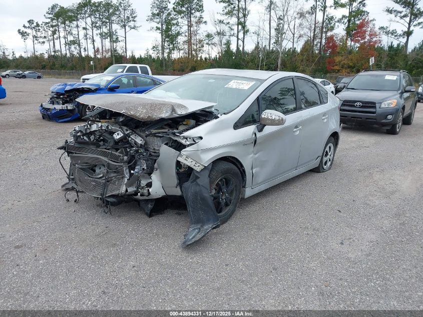 2014 Toyota Prius Two VIN: JTDKN3DU5E0367105 Lot: 43894331