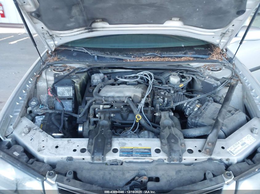 2003 Chevrolet Impala VIN: 2G1WF52E639364747 Lot: 43894346