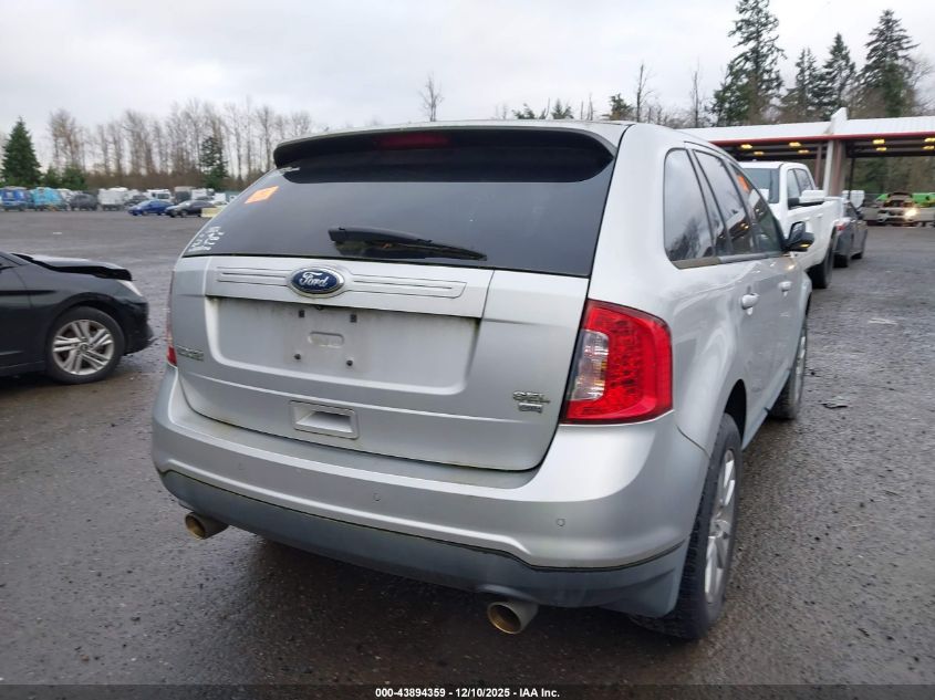 2012 Ford Edge Sel VIN: 2FMDK4JC9CBA04526 Lot: 43894359