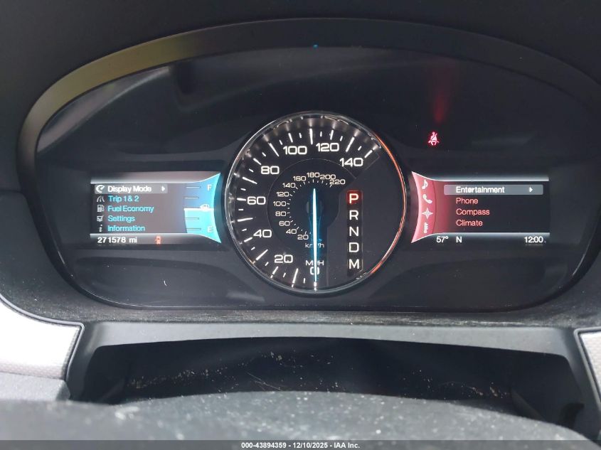 2012 Ford Edge Sel VIN: 2FMDK4JC9CBA04526 Lot: 43894359