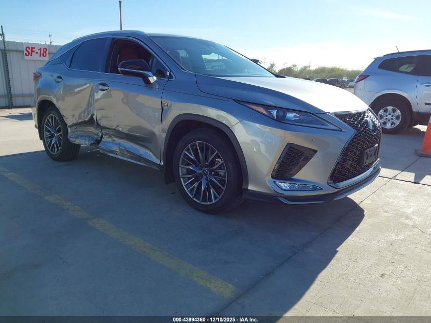 LEXUS RX 350 F SPORT HANDLING