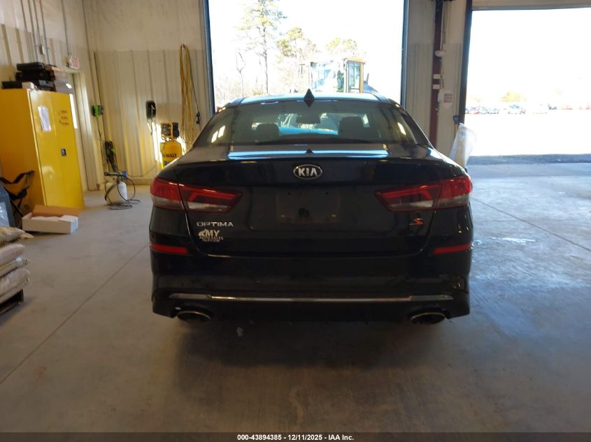 2019 Kia Optima S VIN: 5XXGT4L35KG375533 Lot: 43894385