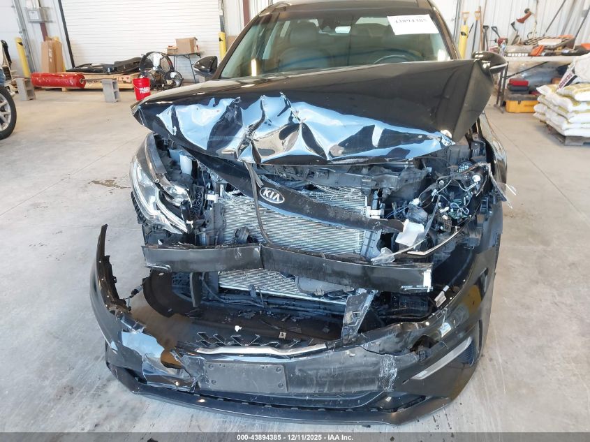 2019 Kia Optima S VIN: 5XXGT4L35KG375533 Lot: 43894385