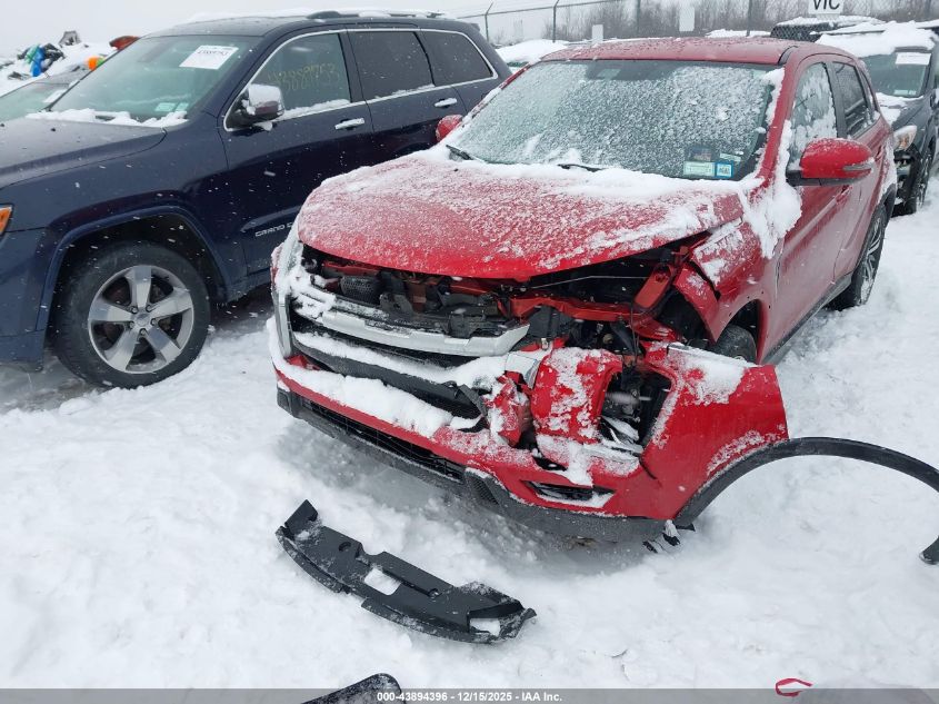 2021 Mitsubishi Outlander Sport 2.0 Be Awc/2.0 Es Awc/2.0 Le Awc/2.0 Se Awc VIN: JA4ARUAU1MU017224 Lot: 43894396