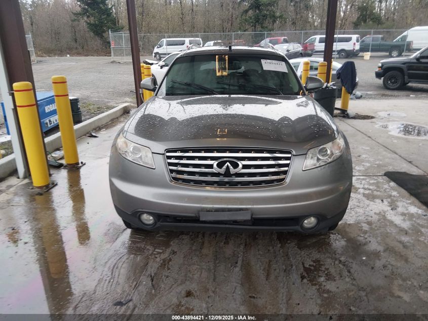 2004 Infiniti Fx35 VIN: JNRAS08WX4X213428 Lot: 43894421