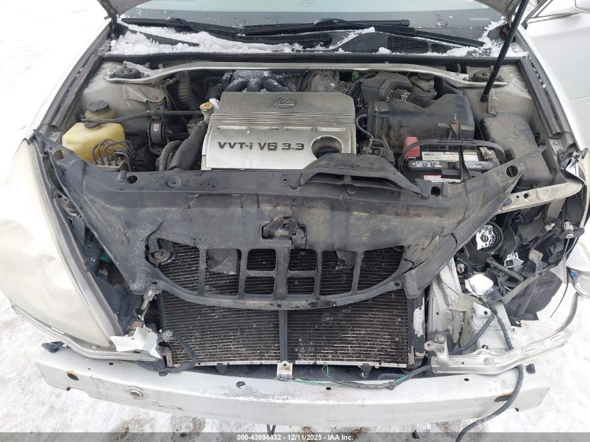 2004 Lexus Es 330 VIN: JTHBA30G045007302 Lot: 43894432