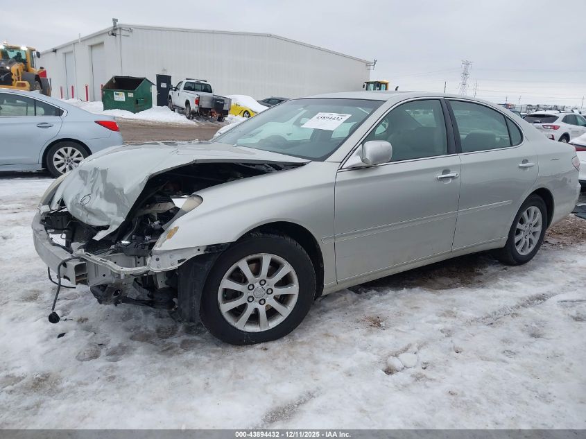 2004 Lexus Es 330 VIN: JTHBA30G045007302 Lot: 43894432