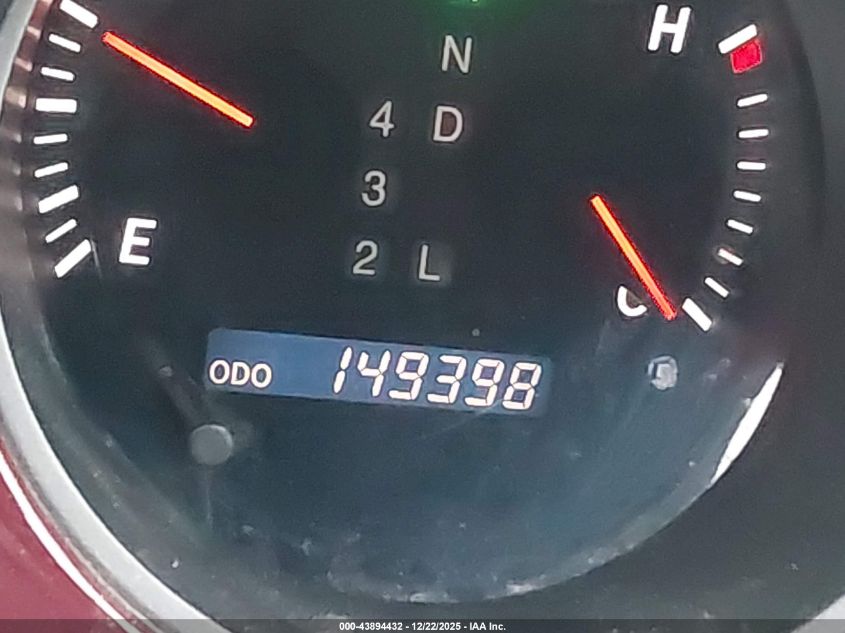 2004 Lexus Es 330 VIN: JTHBA30G045007302 Lot: 43894432