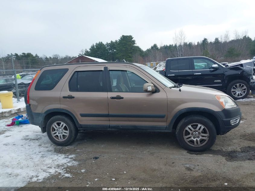 2002 Honda Cr-V Ex VIN: JHLRD78802C025516 Lot: 43894441