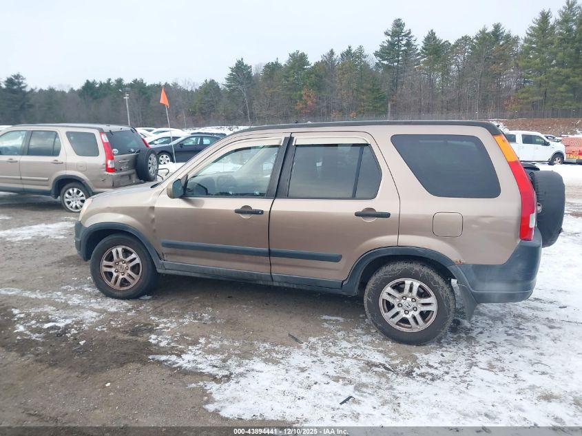 2002 Honda Cr-V Ex VIN: JHLRD78802C025516 Lot: 43894441