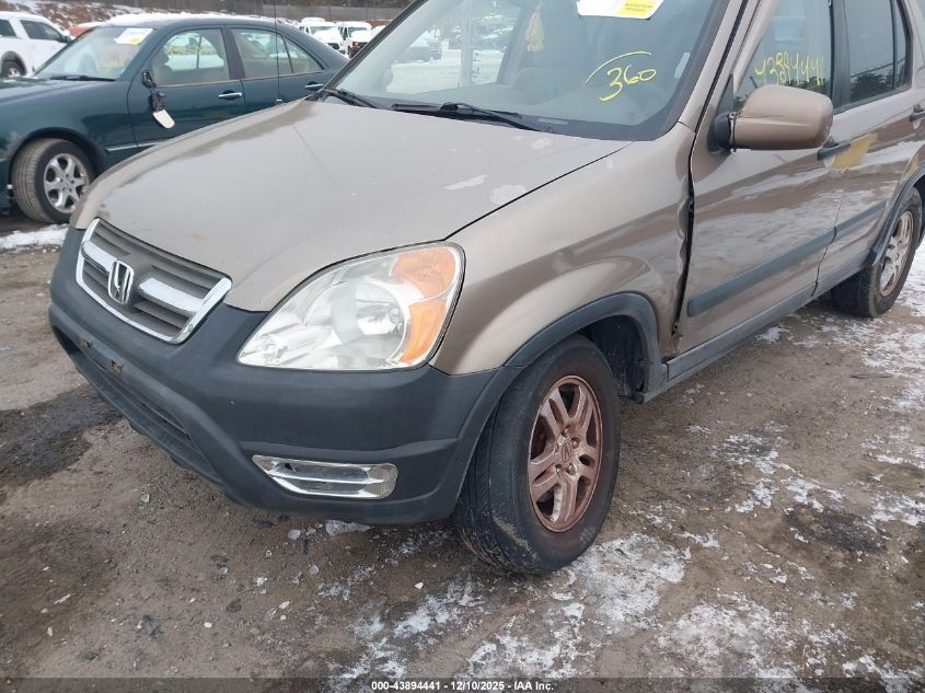 2002 Honda Cr-V Ex VIN: JHLRD78802C025516 Lot: 43894441