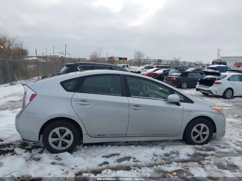2012 Toyota Prius Three VIN: JTDKN3DU0C5454264 Lot: 43894444