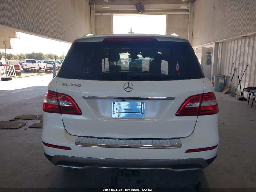 2015 Mercedes-Benz Ml 350 VIN: 4JGDA5JB4FA466329 Lot: 43894452
