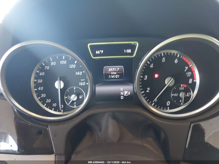 2015 Mercedes-Benz Ml 350 VIN: 4JGDA5JB4FA466329 Lot: 43894452