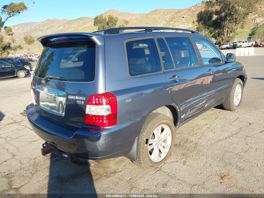 JTEEW21A060012046 2006 TOYOTA HIGHLANDER photo no. 4