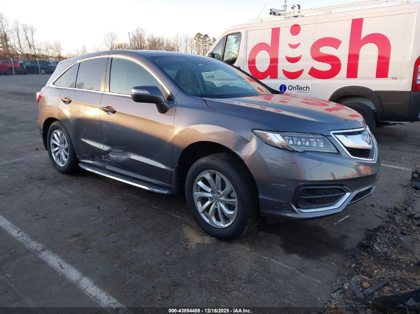 2017 Acura Rdx Technology Acurawatch Plus Packages/W/Technology Package VIN: 5J8TB4H52HL033303 Lot: 43894486