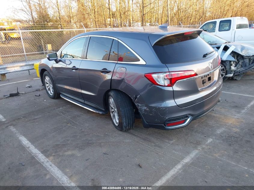 2017 Acura Rdx Technology Acurawatch Plus Packages/W/Technology Package VIN: 5J8TB4H52HL033303 Lot: 43894486