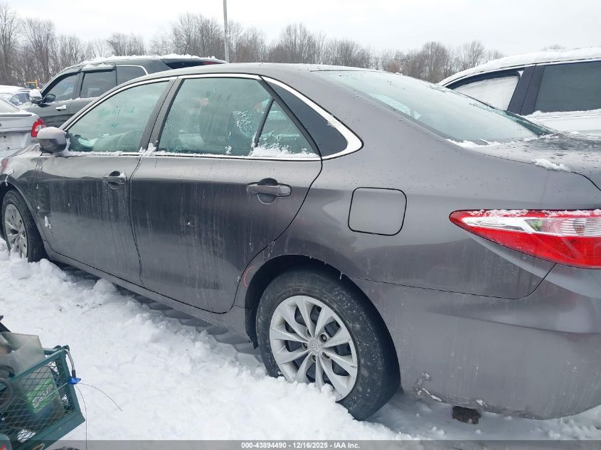 2016 Toyota Camry Le VIN: 4T4BF1FK6GR532234 Lot: 43894490