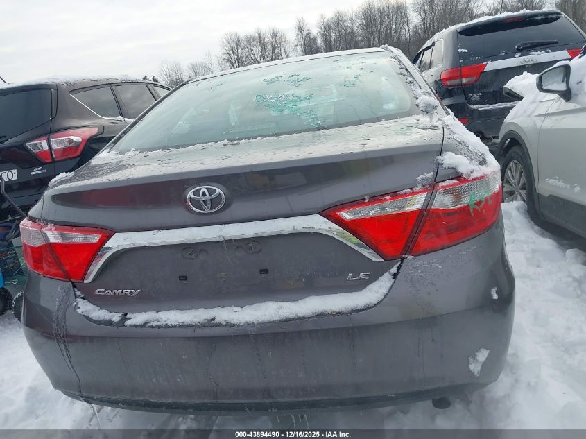 2016 Toyota Camry Le VIN: 4T4BF1FK6GR532234 Lot: 43894490