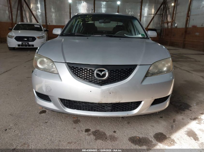 2006 Mazda Mazda3 I VIN: JM1BK32F261535100 Lot: 43894503