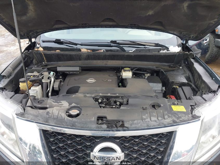 2014 Nissan Pathfinder Platinum VIN: 5N1AR2MM4EC614490 Lot: 43894535