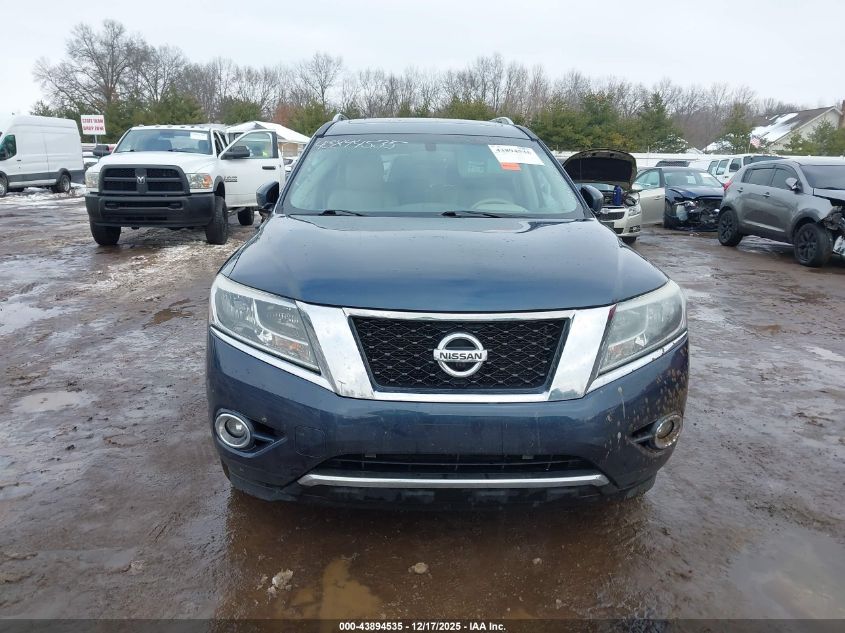 2014 Nissan Pathfinder Platinum VIN: 5N1AR2MM4EC614490 Lot: 43894535