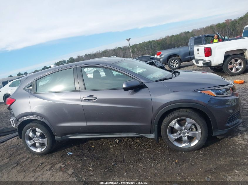 2020 Honda Hr-V 2Wd Lx VIN: 3CZRU5H39LM709738 Lot: 43894543