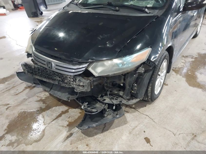 2010 Honda Insight Ex VIN: JHMZE2H79AS016093 Lot: 43894549