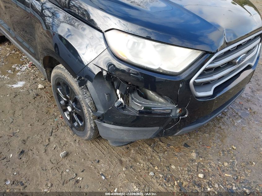 2018 Ford Ecosport Se VIN: MAJ3P1TE6JC189748 Lot: 43894552