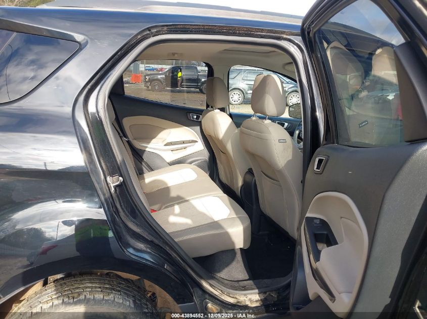 2018 Ford Ecosport Se VIN: MAJ3P1TE6JC189748 Lot: 43894552