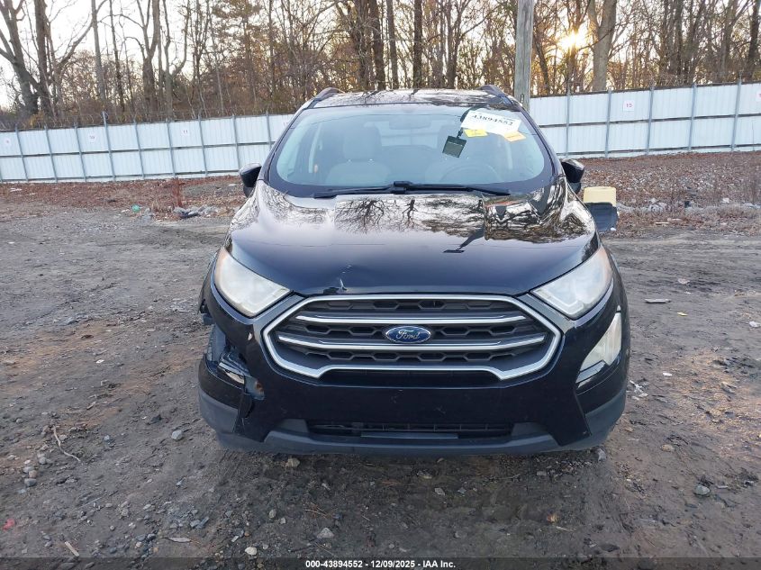 2018 Ford Ecosport Se VIN: MAJ3P1TE6JC189748 Lot: 43894552