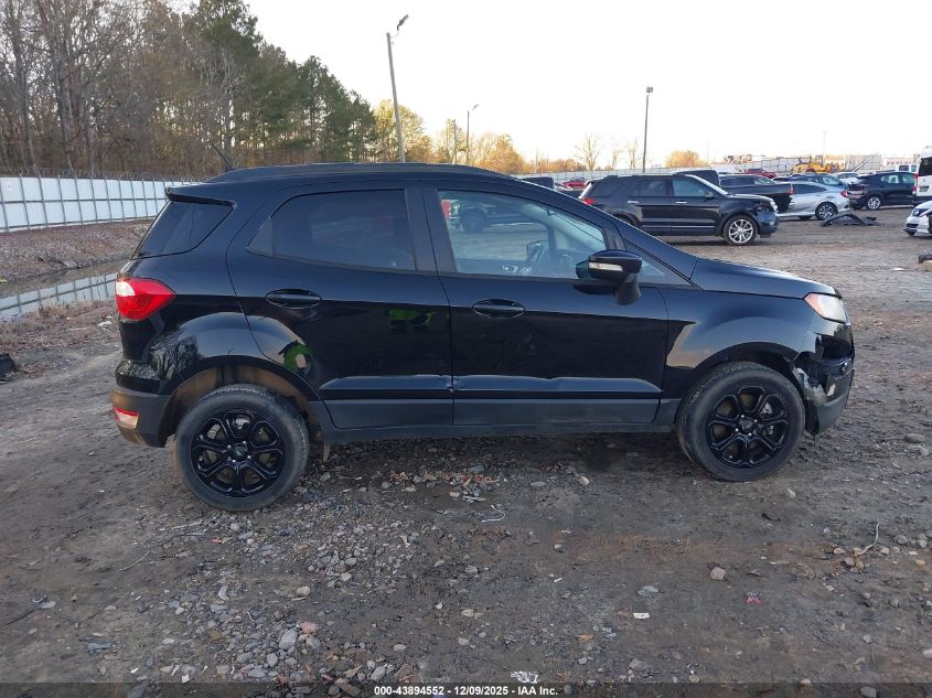 2018 Ford Ecosport Se VIN: MAJ3P1TE6JC189748 Lot: 43894552