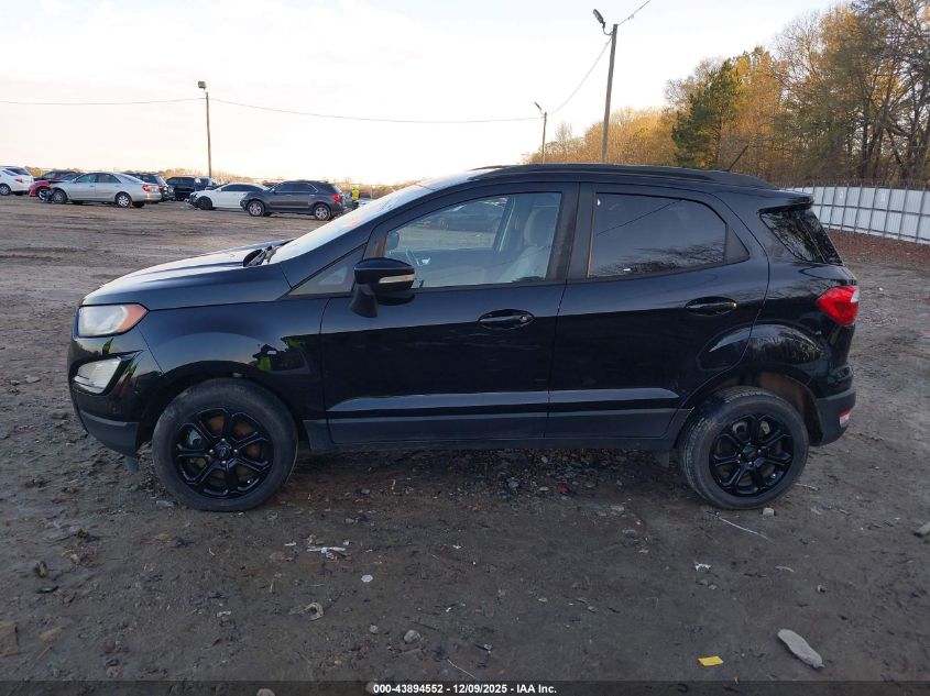 2018 Ford Ecosport Se VIN: MAJ3P1TE6JC189748 Lot: 43894552