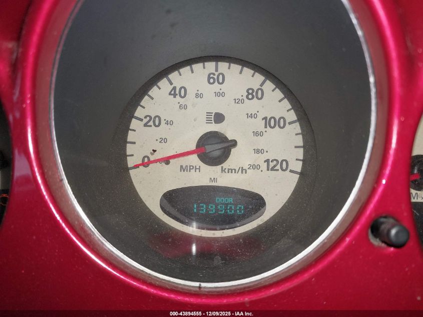 2001 Chrysler Pt Cruiser VIN: 3C8FY4BB61T550797 Lot: 43894555