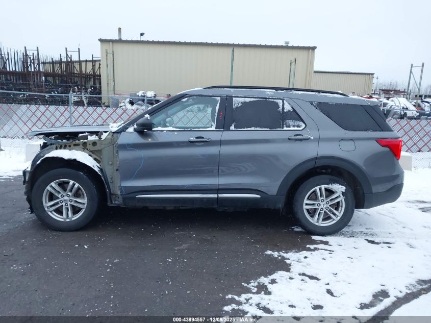 2022 Ford Explorer Xlt VIN: 1FMSK8DH4NGA44501 Lot: 43894557