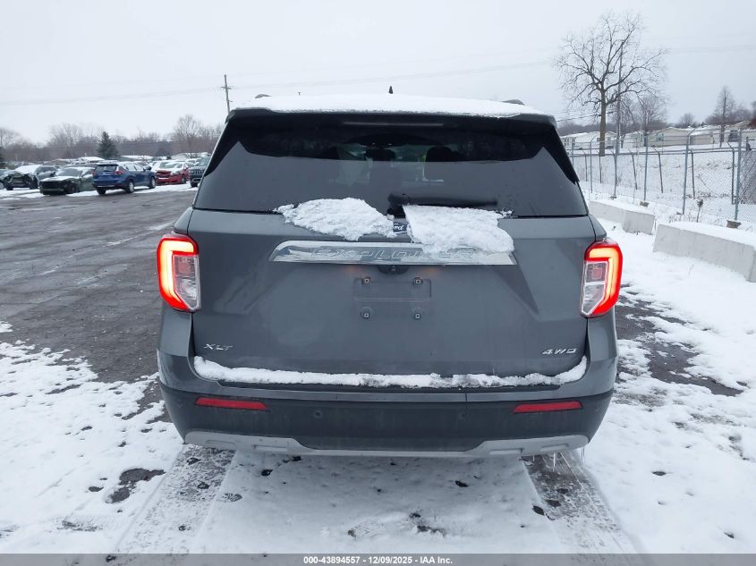 2022 Ford Explorer Xlt VIN: 1FMSK8DH4NGA44501 Lot: 43894557