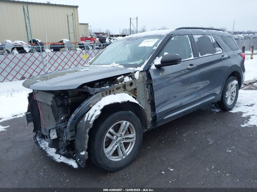2022 Ford Explorer Xlt VIN: 1FMSK8DH4NGA44501 Lot: 43894557