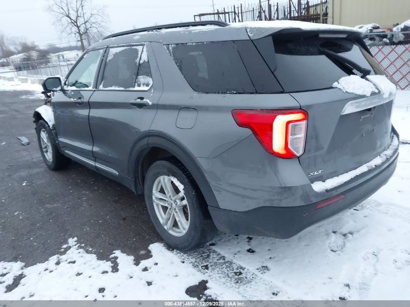 2022 Ford Explorer Xlt VIN: 1FMSK8DH4NGA44501 Lot: 43894557