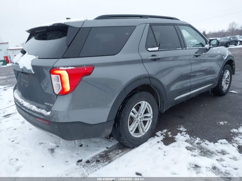 2022 Ford Explorer Xlt VIN: 1FMSK8DH4NGA44501 Lot: 43894557