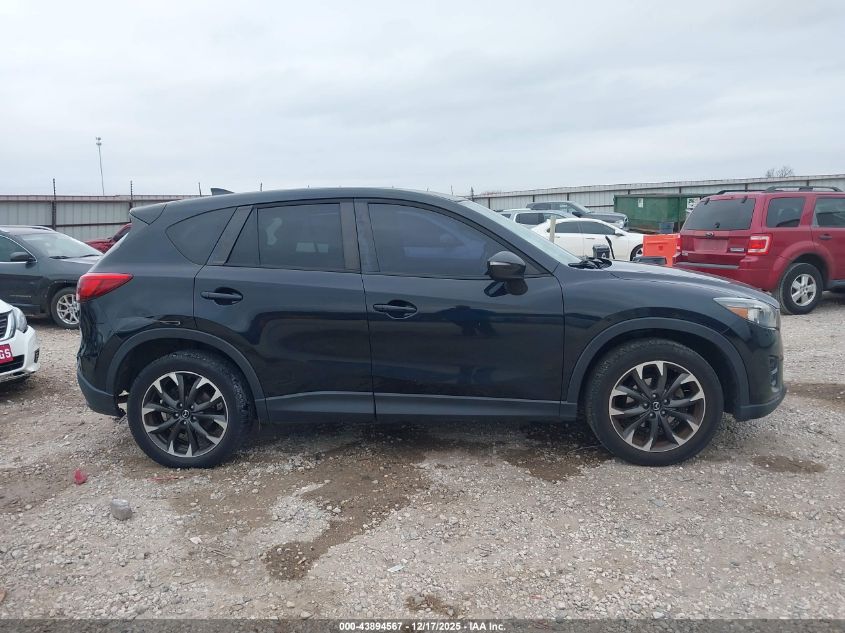 2016 Mazda Cx-5 Grand Touring VIN: JM3KE2DY1G0604714 Lot: 43894567