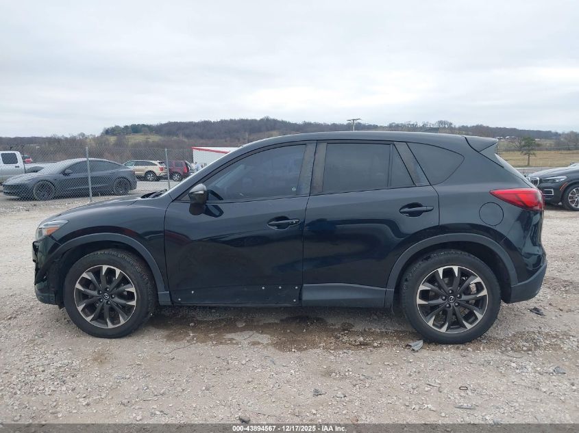 2016 Mazda Cx-5 Grand Touring VIN: JM3KE2DY1G0604714 Lot: 43894567