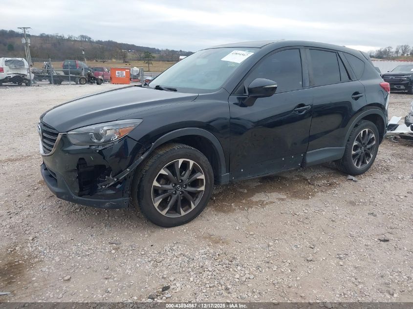 2016 Mazda Cx-5 Grand Touring VIN: JM3KE2DY1G0604714 Lot: 43894567