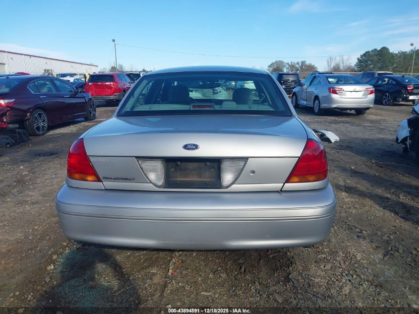 2003 Ford Crown Victoria Lx VIN: 2FAFP74W93X151184 Lot: 43894591